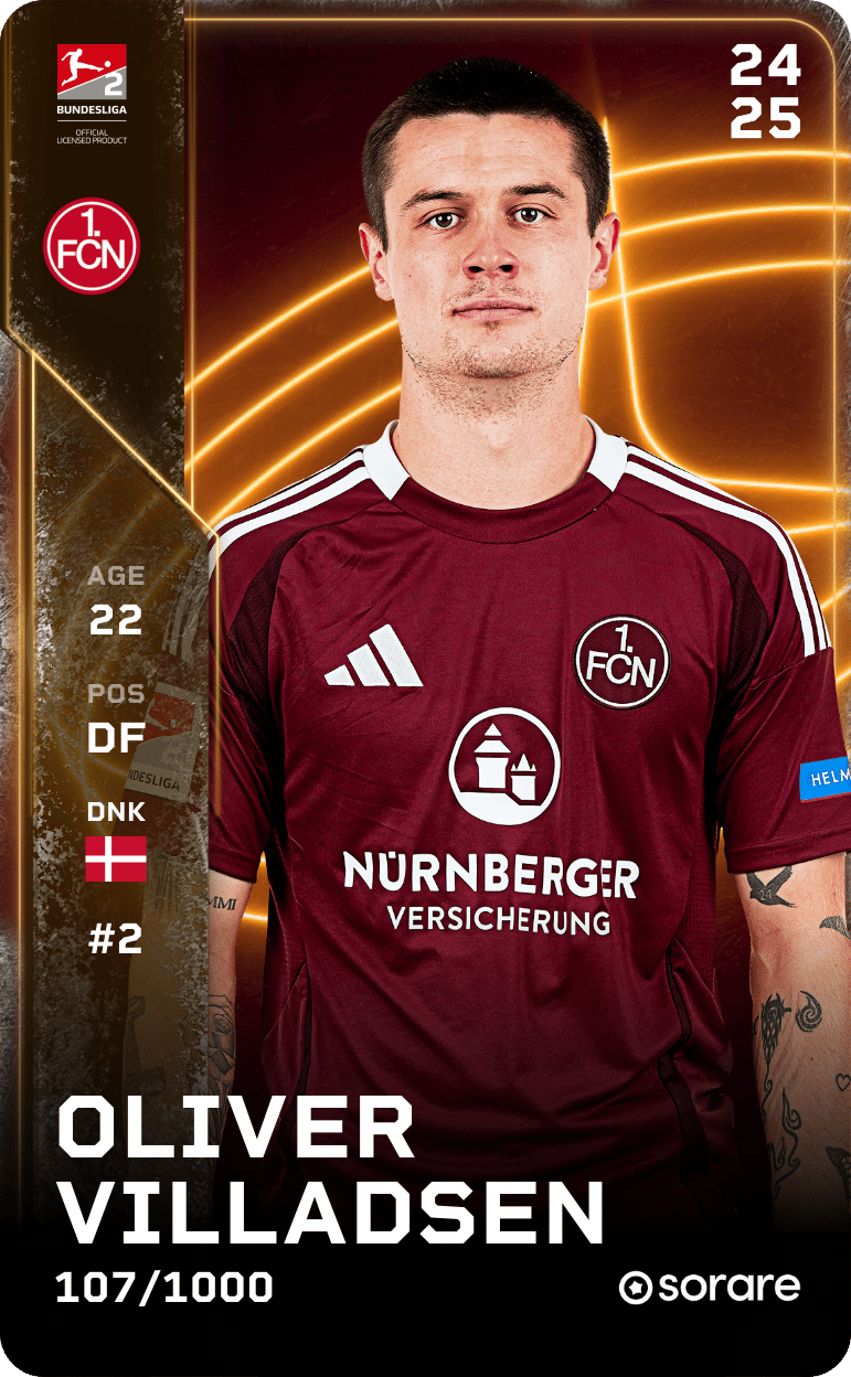 Oliver Villadsen 2024-25 • Limited 107/1000