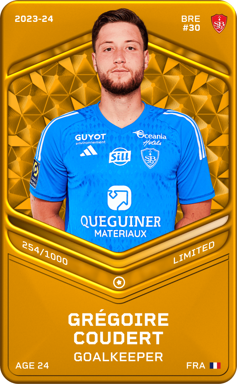 Grégoire Coudert 2023-24 • Limited 254/1000