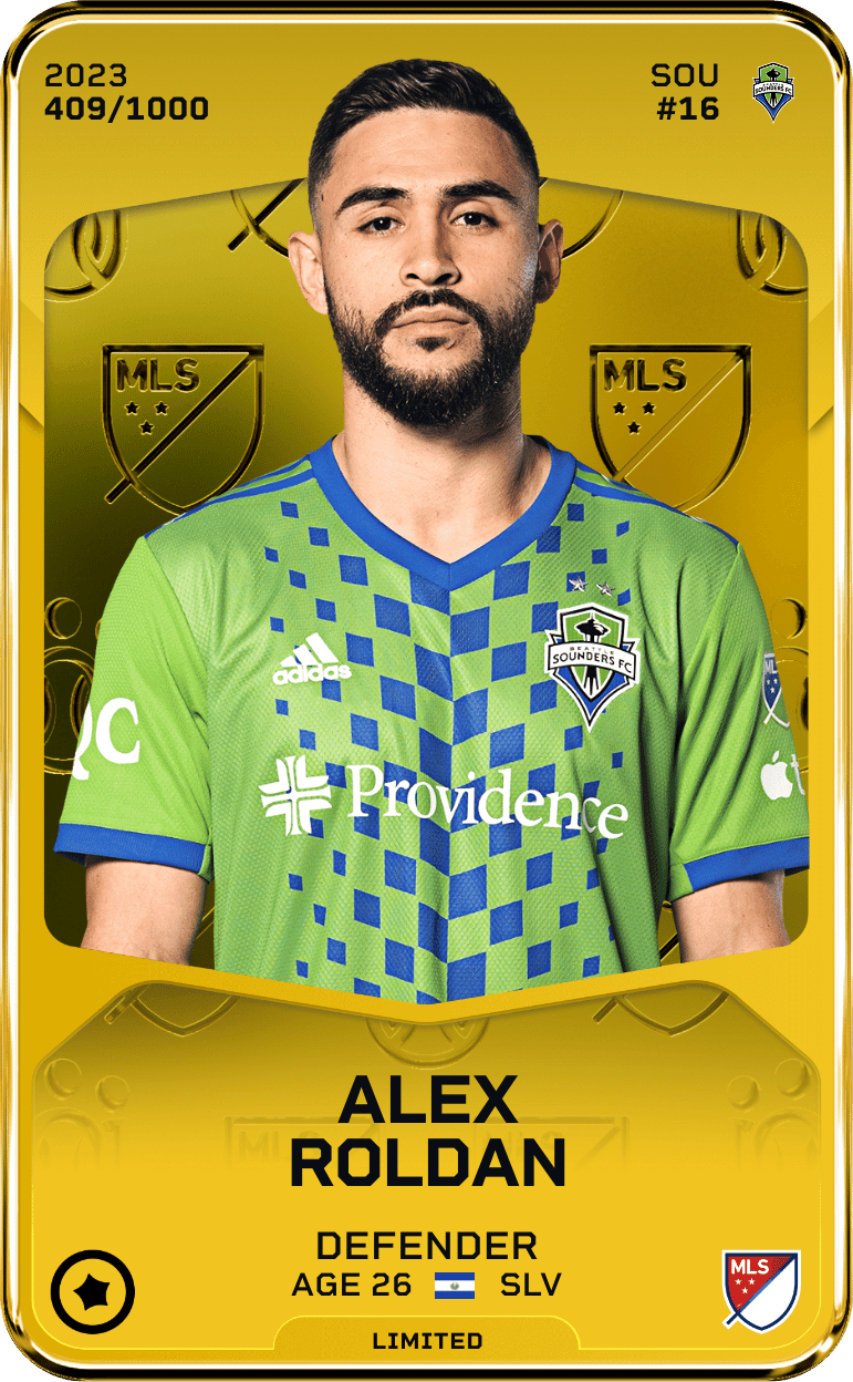 Alex Roldan 2023-24 • Limited 409/1000