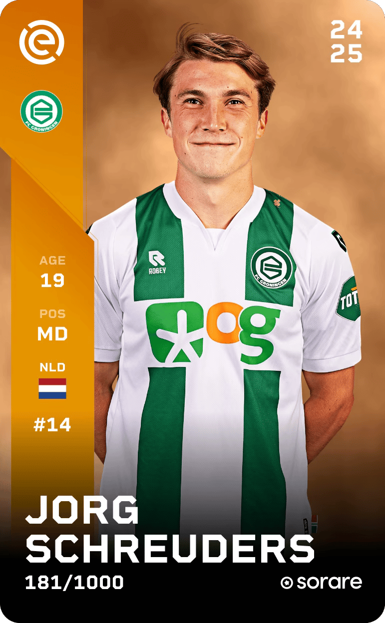 Jorg Schreuders 2024-25 • Limited 181/1000