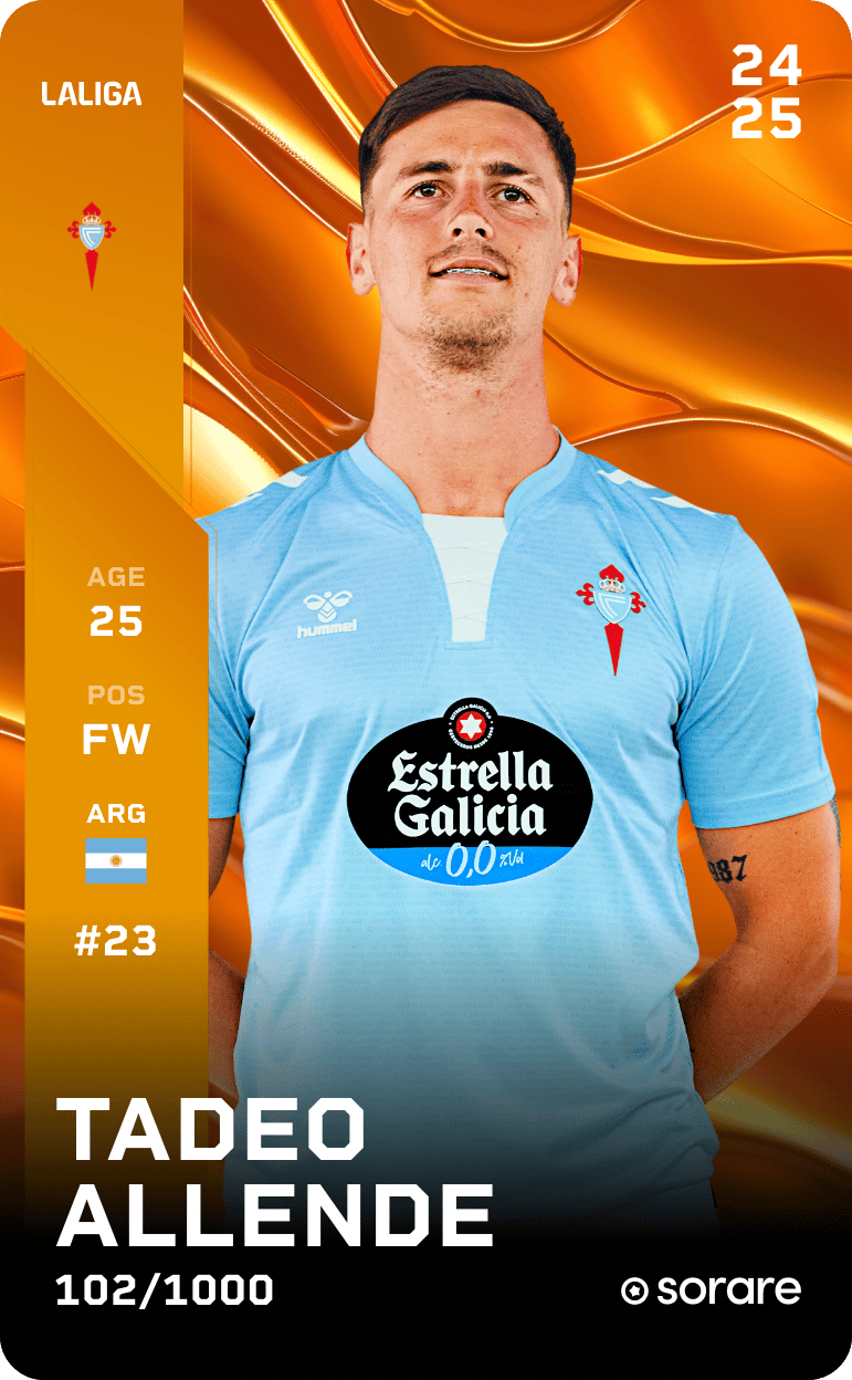 Tadeo Allende 2024-25 • Limited 102/1000