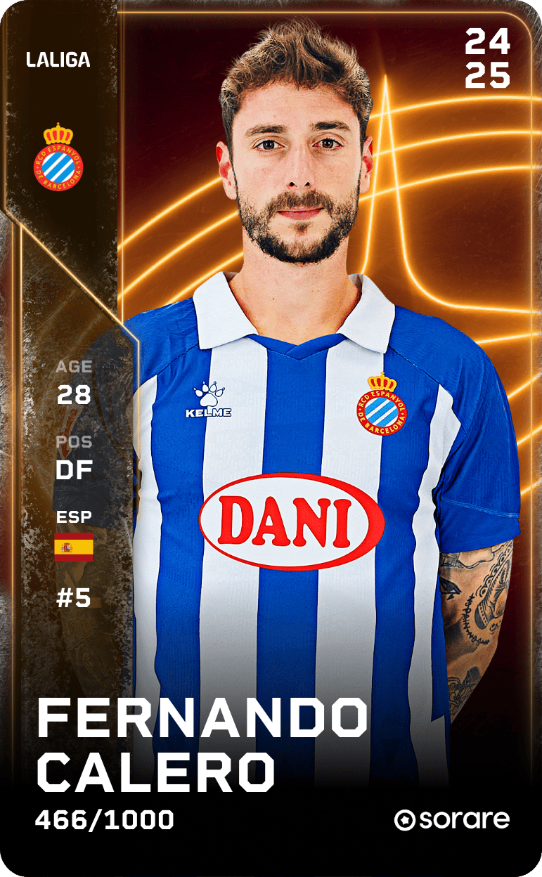 Fernando Calero 2024-25 • Limited 466/1000