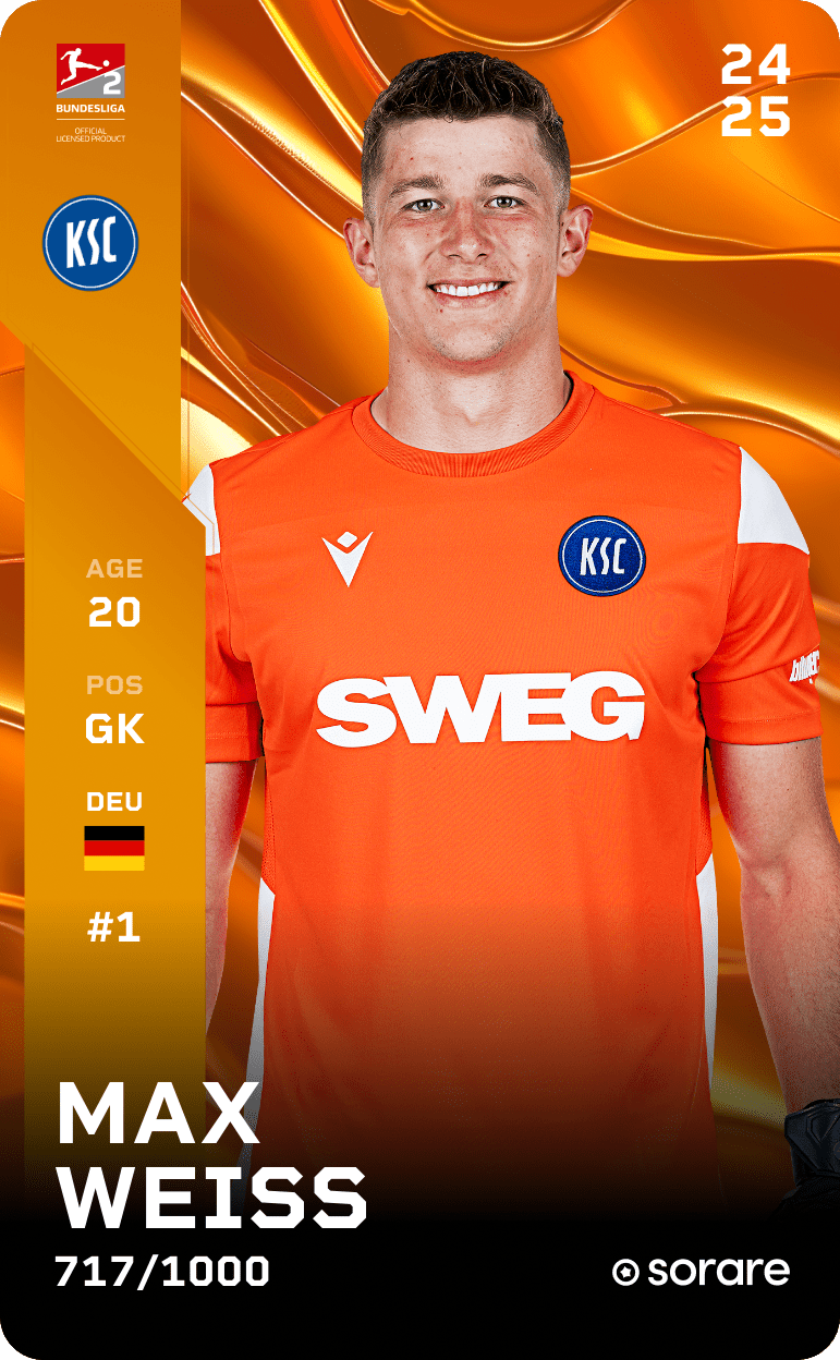 Max Weiß 2024-25 • Limited 717/1000