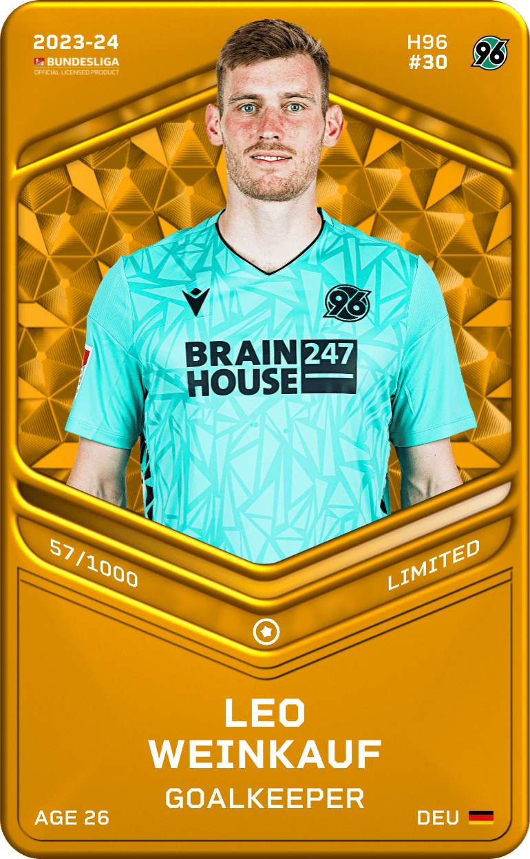 Leo Weinkauf 2023-24 • Limited 57/1000