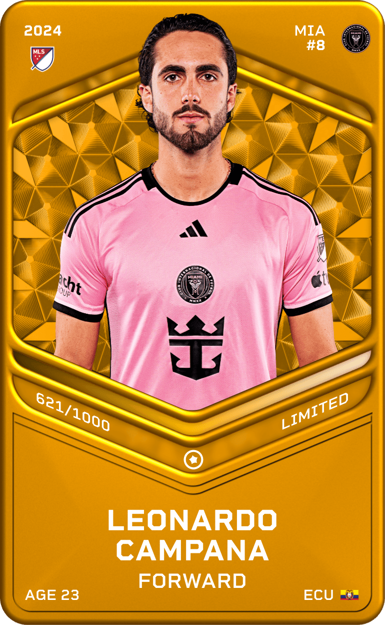 Leonardo Campana 2024-25 • Limited 621/1000