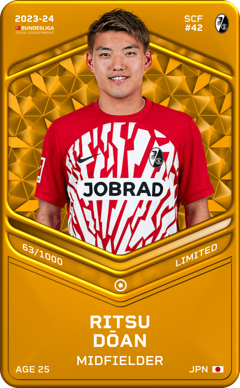 Ritsu Dōan 2023-24 • Limited 63/1000