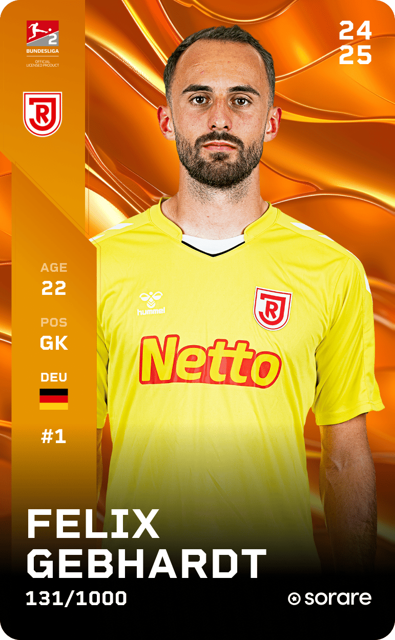 Felix Gebhardt 2024-25 • Limited 131/1000