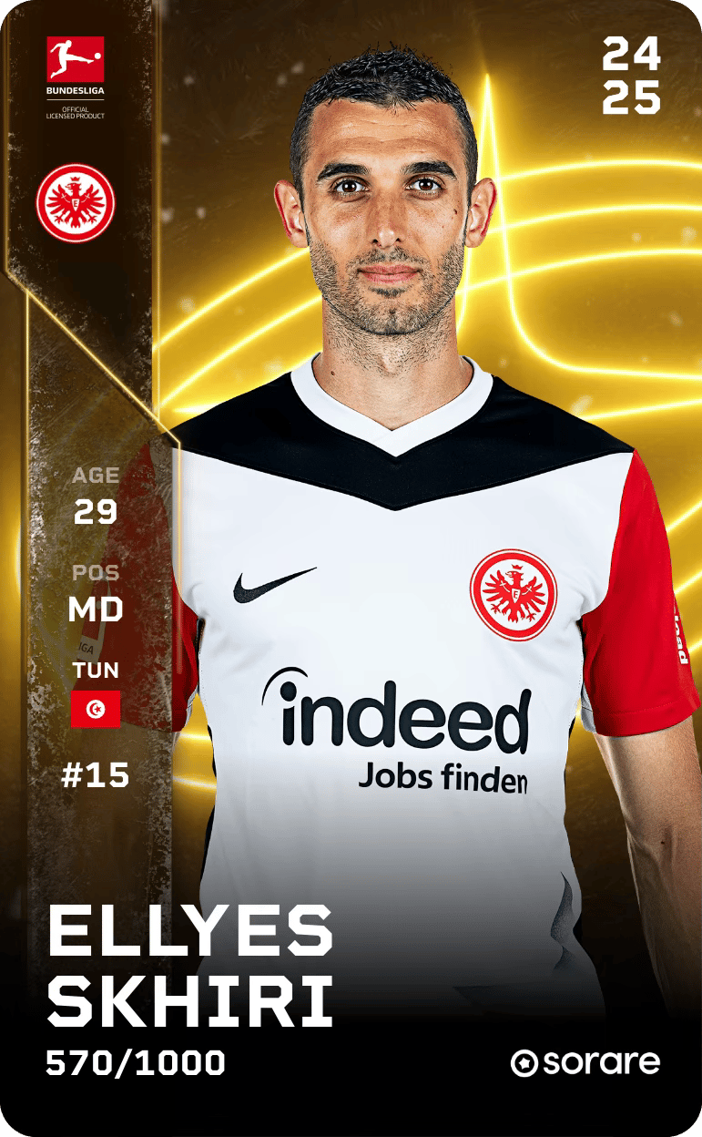 Ellyes Skhiri 2024-25 • Limited 570/1000
