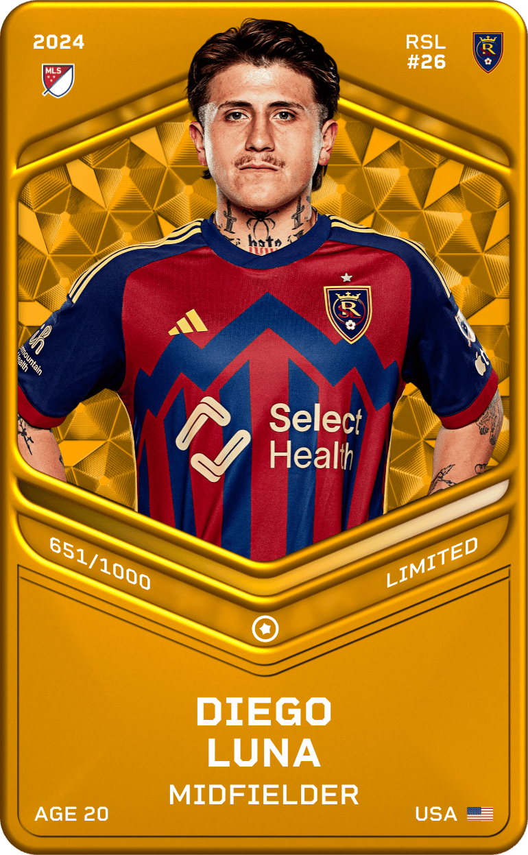 Diego Luna 2024-25 • Limited 651/1000