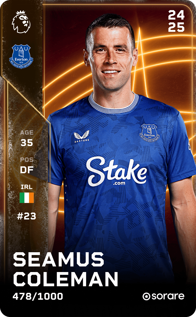 Seamus Coleman 2024-25 • Limited 478/1000
