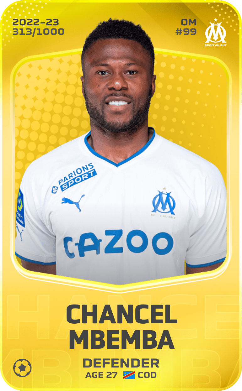 Chancel Mbemba 2022-23 • Limited 313/1000