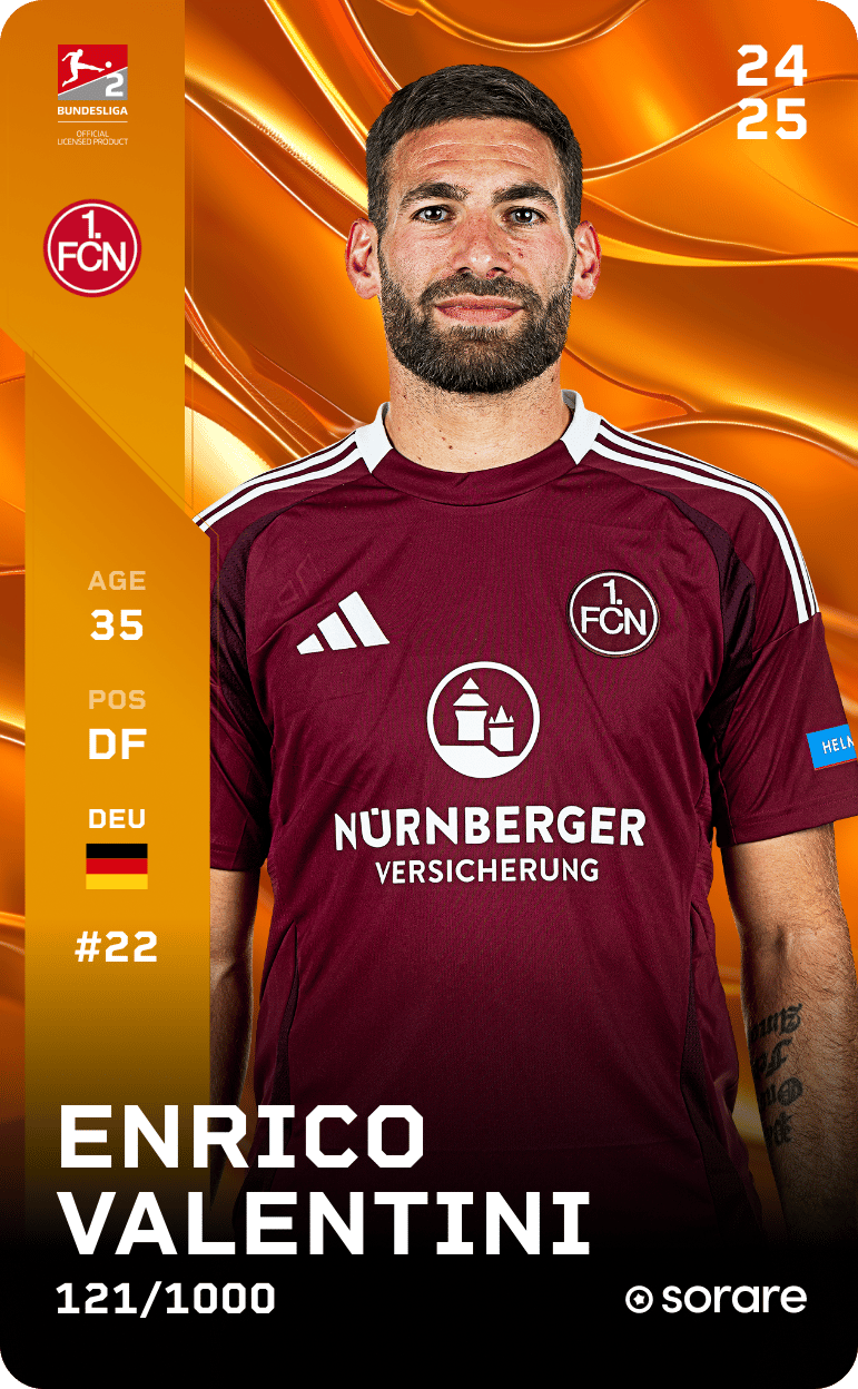 Enrico Valentini 2024-25 • Limited 121/1000