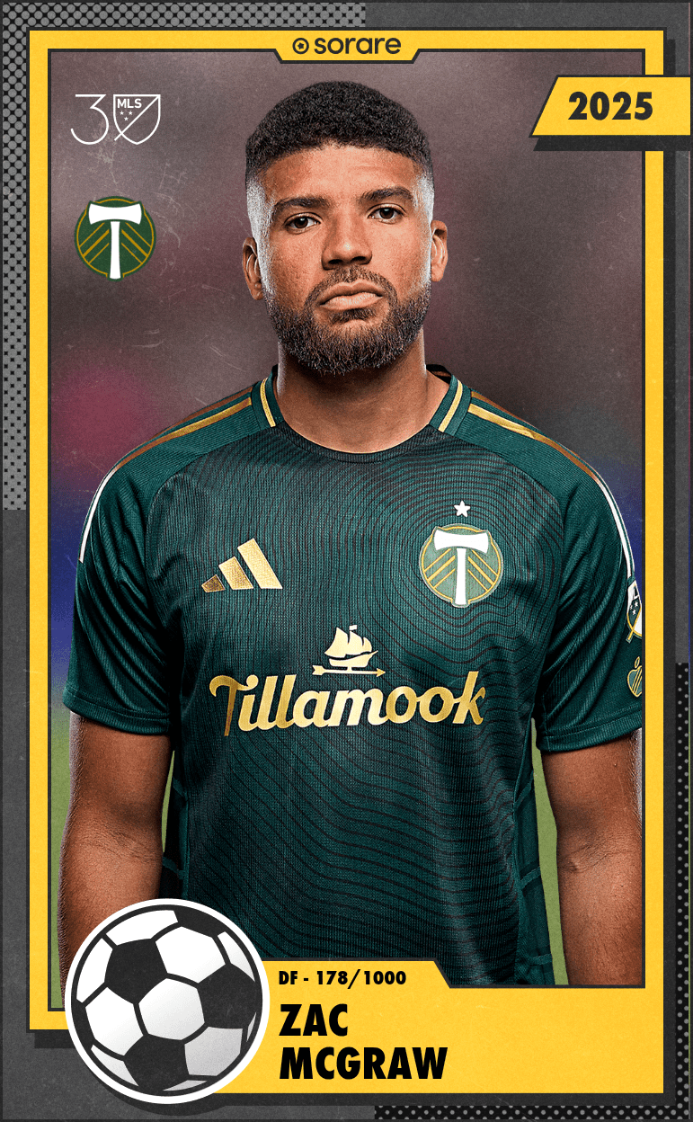 Zac McGraw 2025-26 • Limited 178/1000