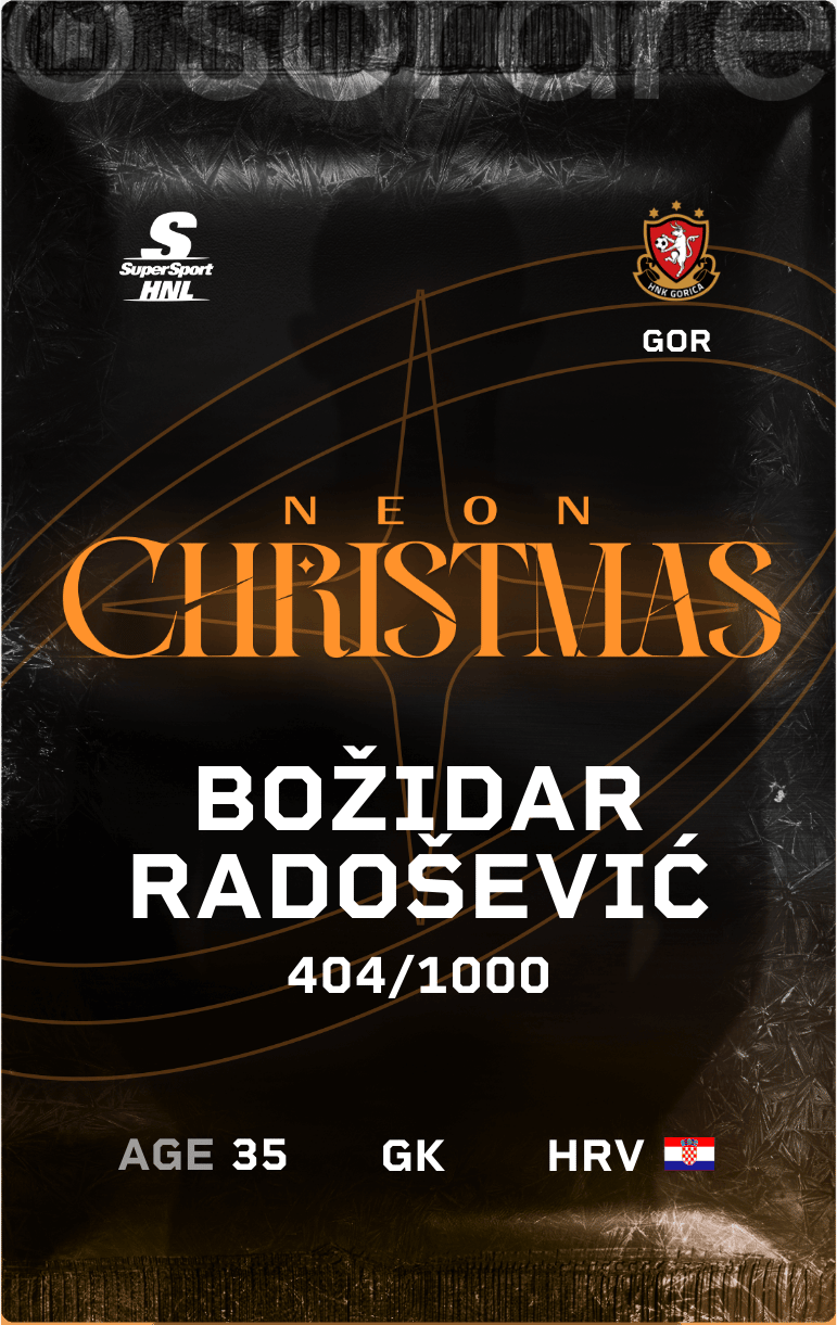 Božidar Radošević 2024-25 • Limited 404/1000
