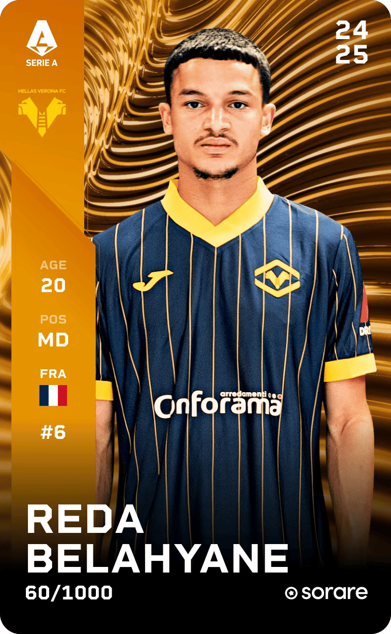Reda Belahyane 2024-25 • Limited 60/1000