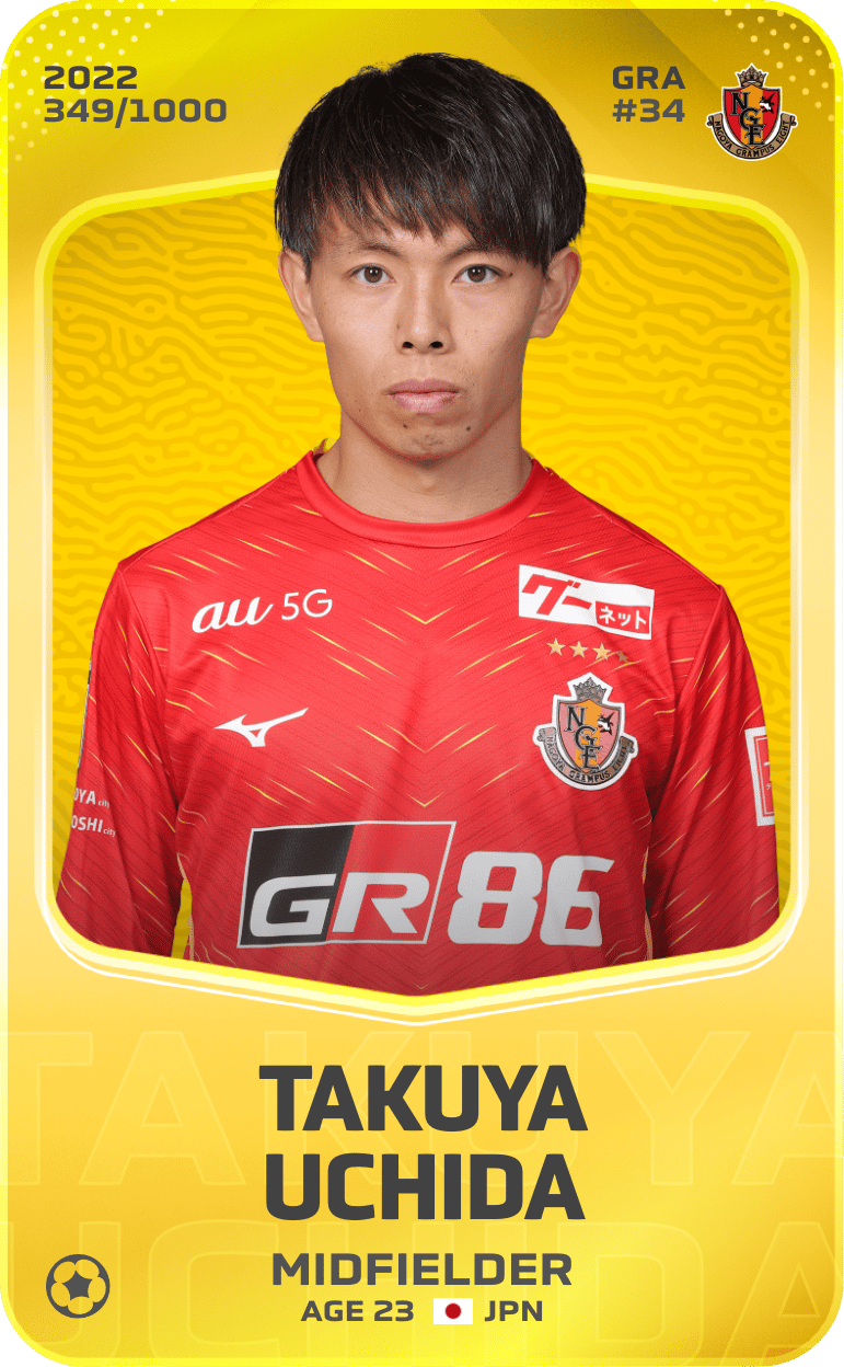 Takuya Uchida 2022-23 • Limited 349/1000