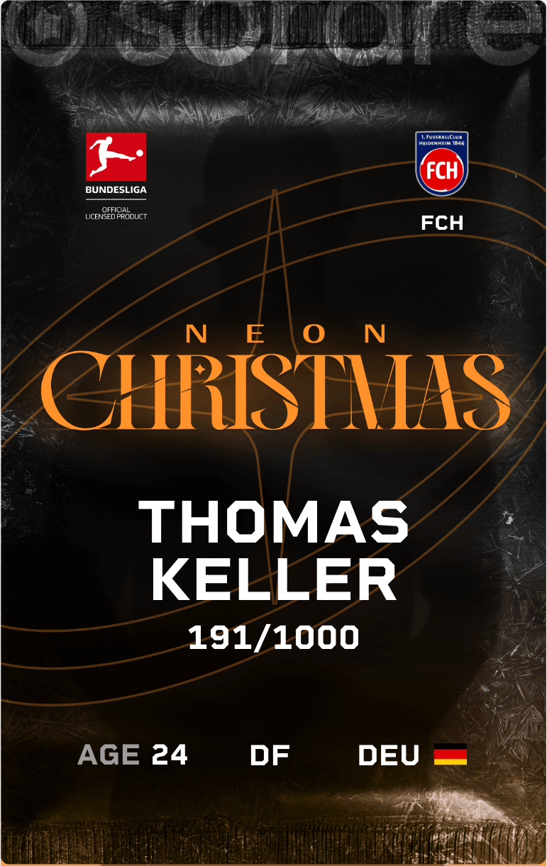 Thomas Keller 2024-25 • Limited 191/1000
