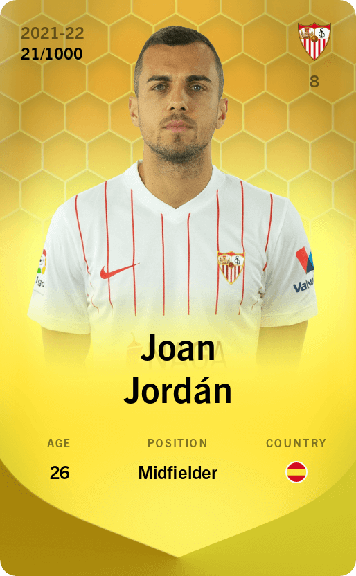 Joan Jordán 2021-22 • Limited 21/1000