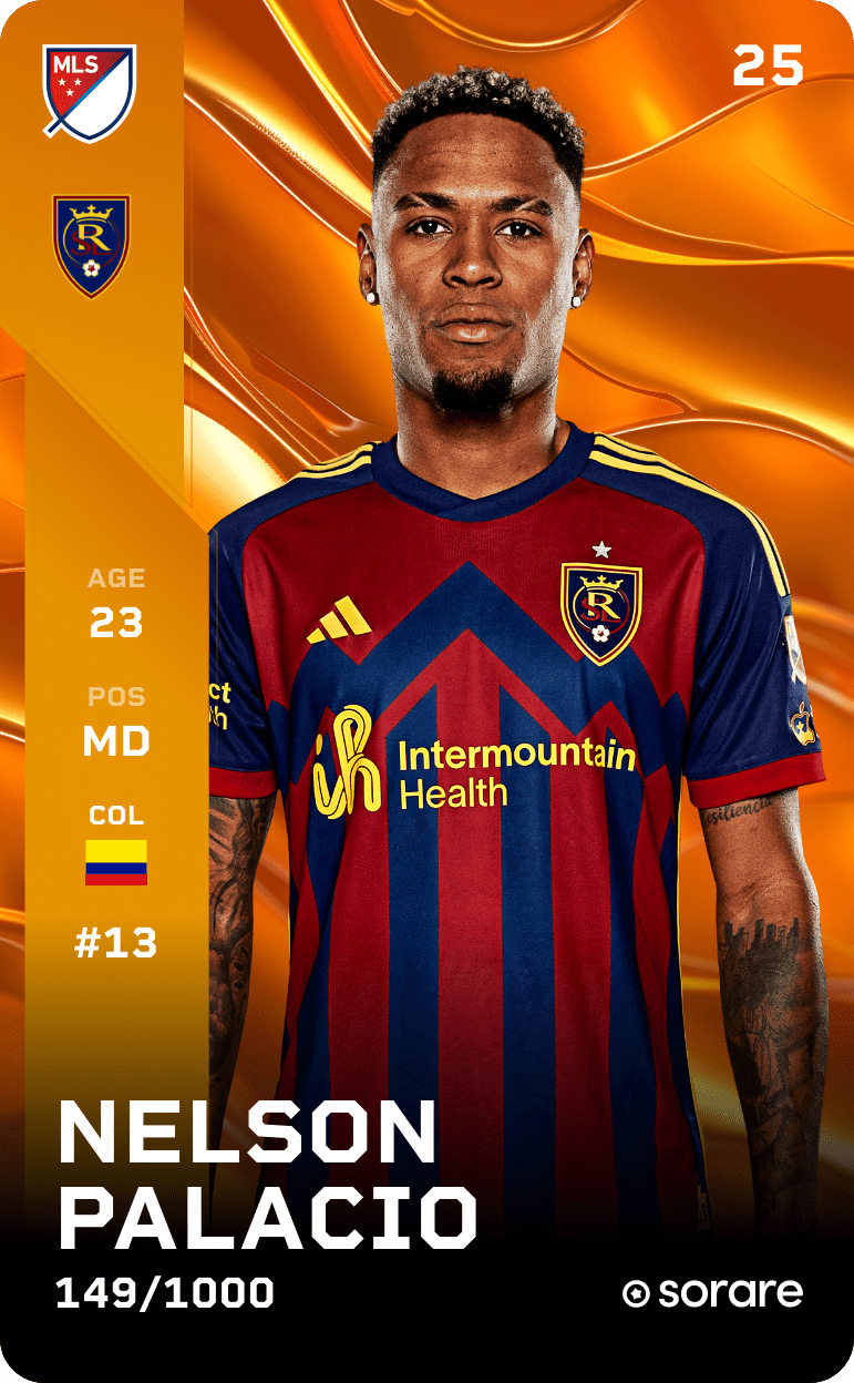 Nelson Palacio 2025-26 • Limited 149/1000