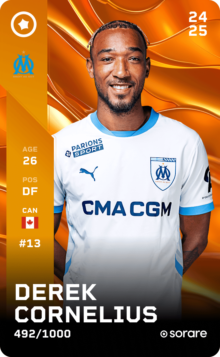 Derek Cornelius 2024-25 • Limited 492/1000