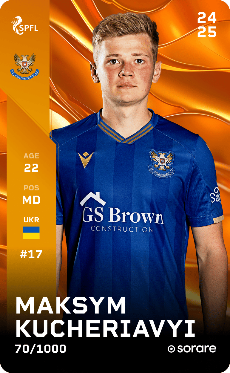Maksym Kucheriavyi 2024-25 • Limited 70/1000