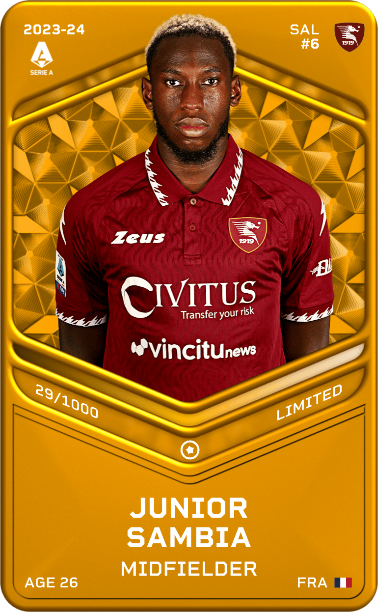 Junior Sambia 2023-24 • Limited 29/1000