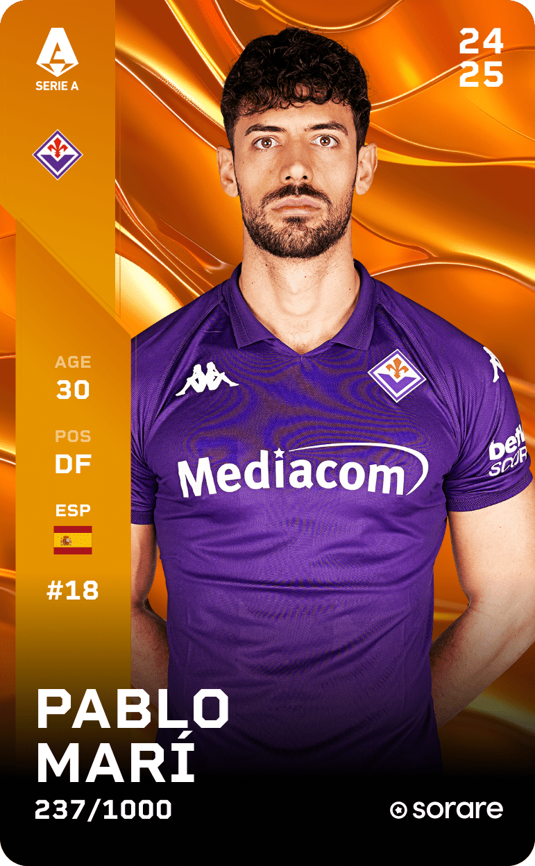 Pablo Marí 2024-25 • Limited 237/1000