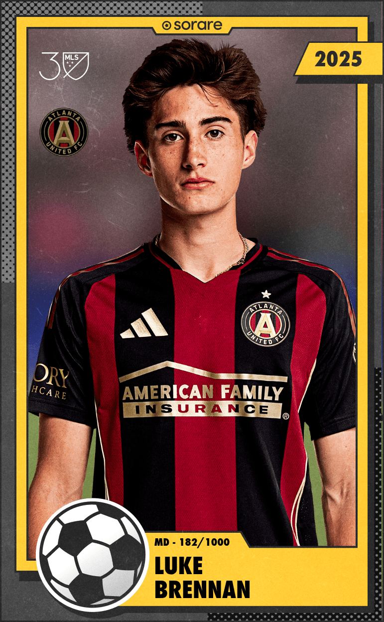 Luke Brennan 2025-26 • Limited 182/1000