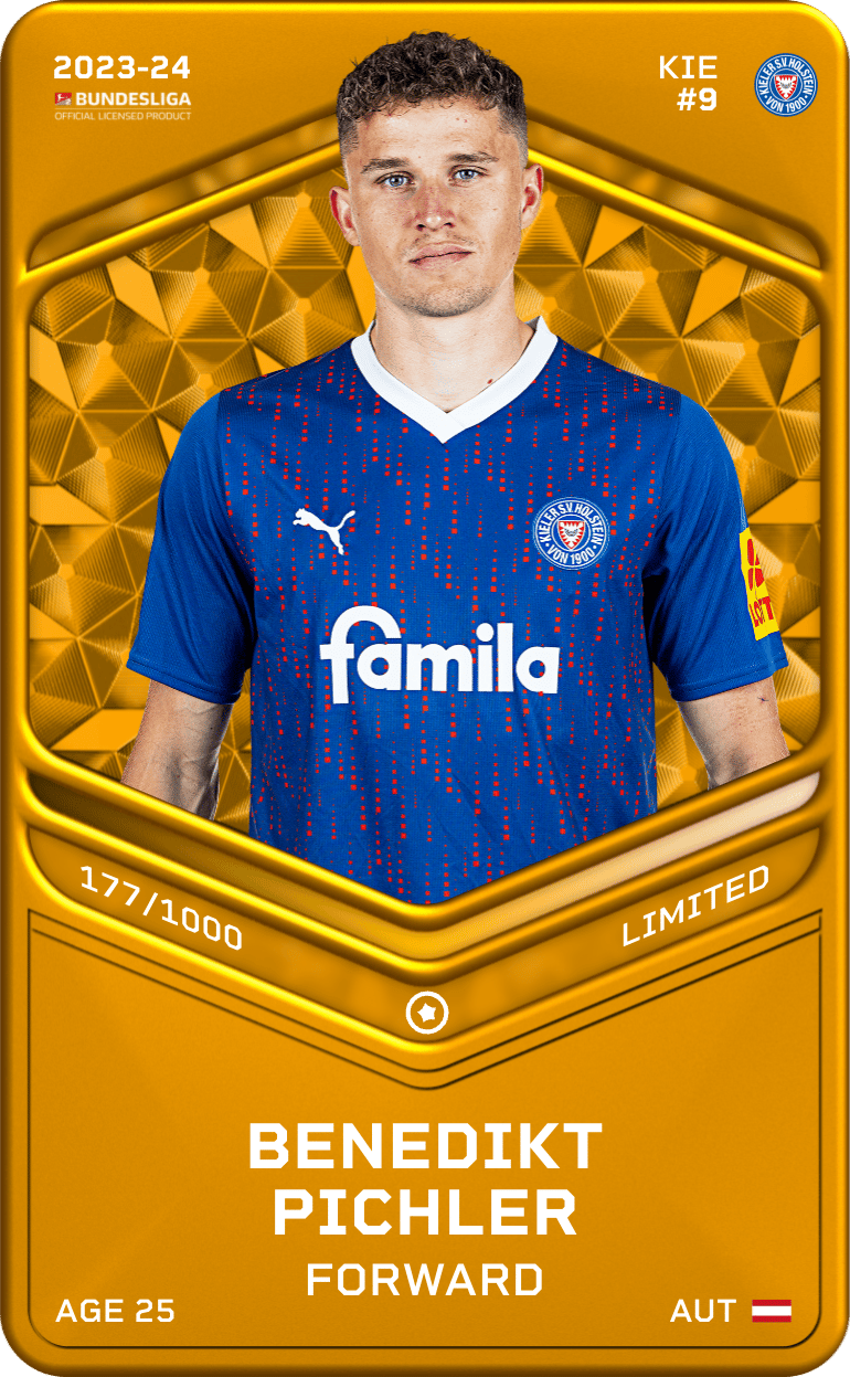 Benedikt Pichler 2023-24 • Limited 177/1000