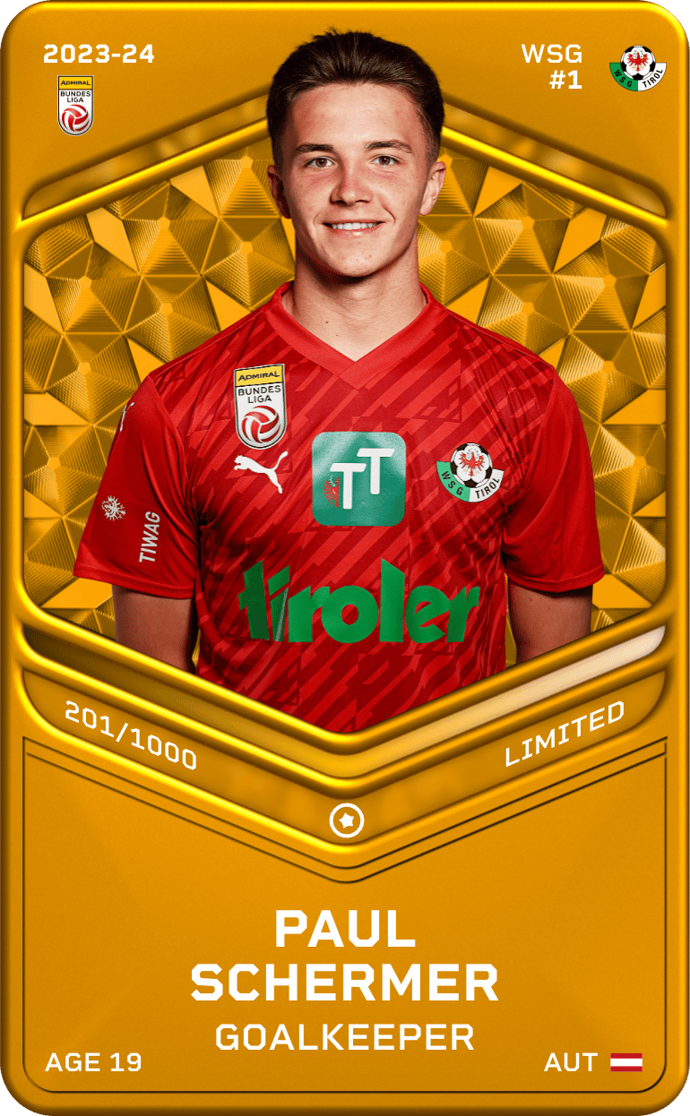 Paul Schermer 2023-24 • Limited 201/1000