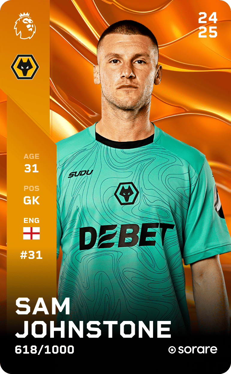 Sam Johnstone 2024-25 • Limited 618/1000