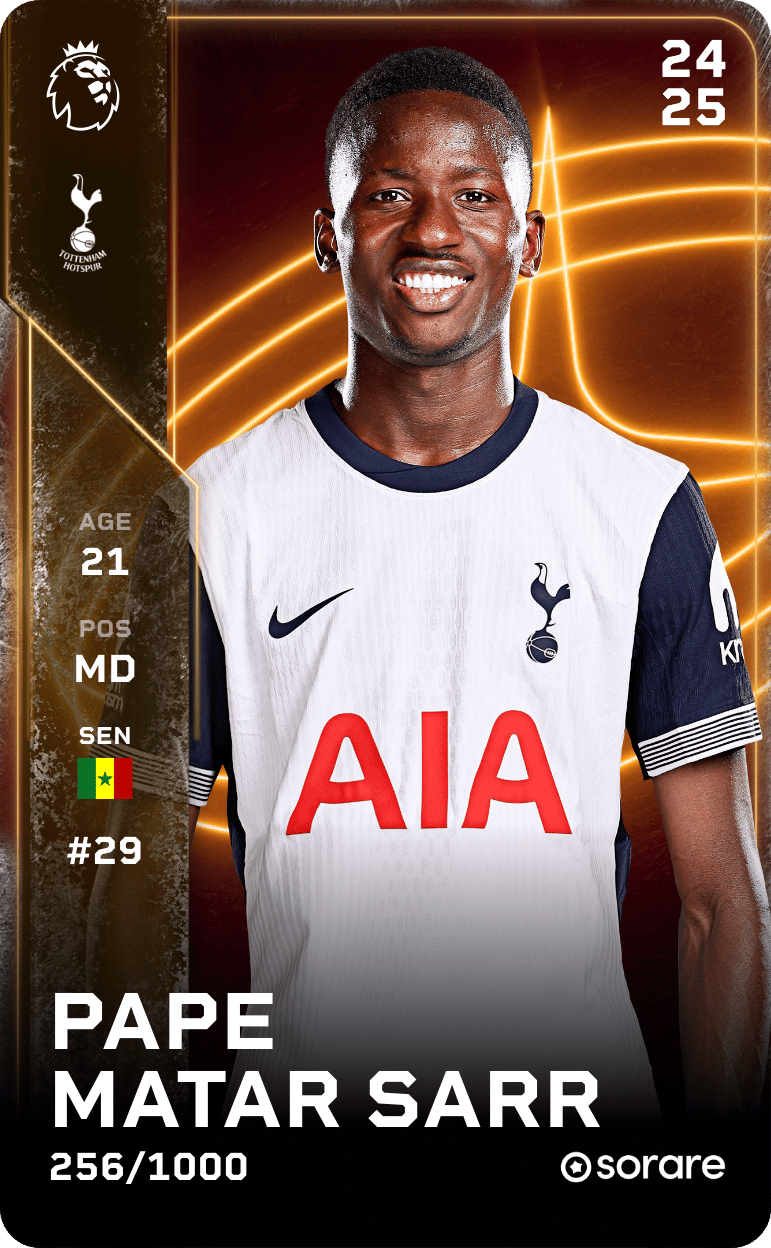 Pape Matar Sarr 2024-25 • Limited 256/1000