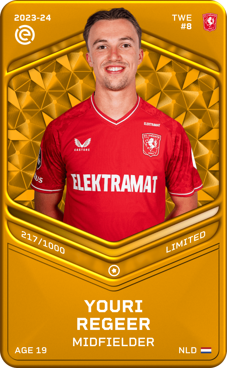 Youri Regeer 2023-24 • Limited 217/1000