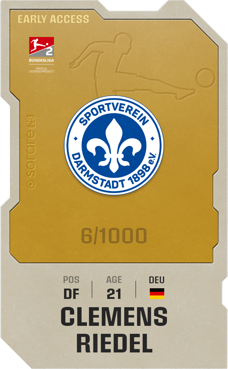 Clemens Riedel 2025-26 • Limited 6/1000