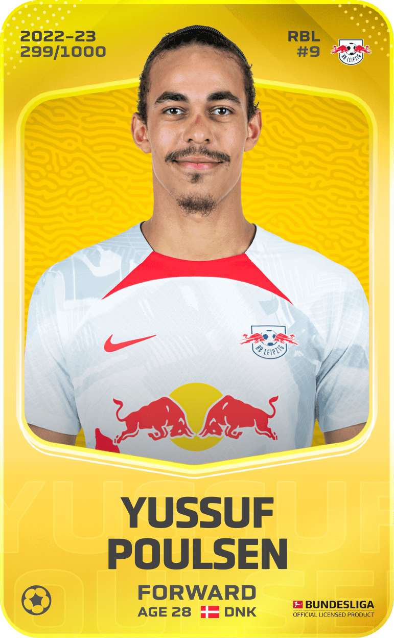 Yussuf Poulsen 2022-23 • Limited 299/1000