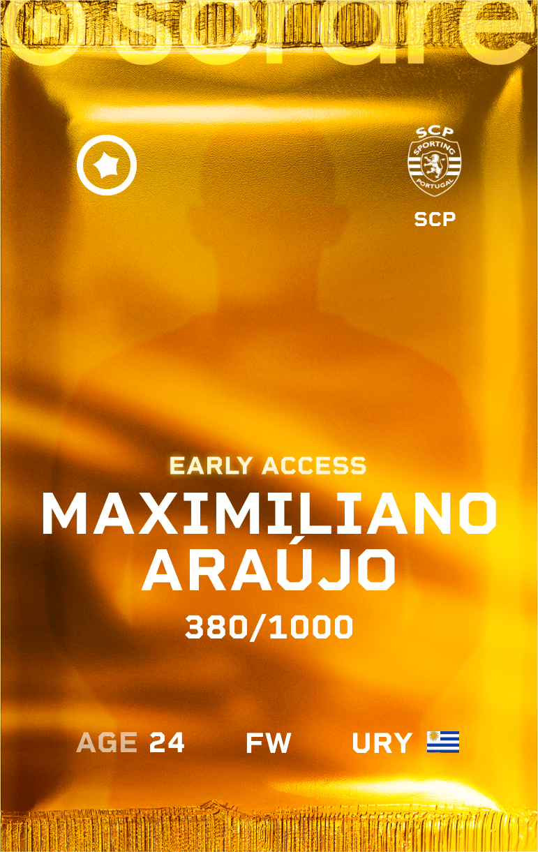 Maximiliano Araújo 2024-25 • Limited 380/1000
