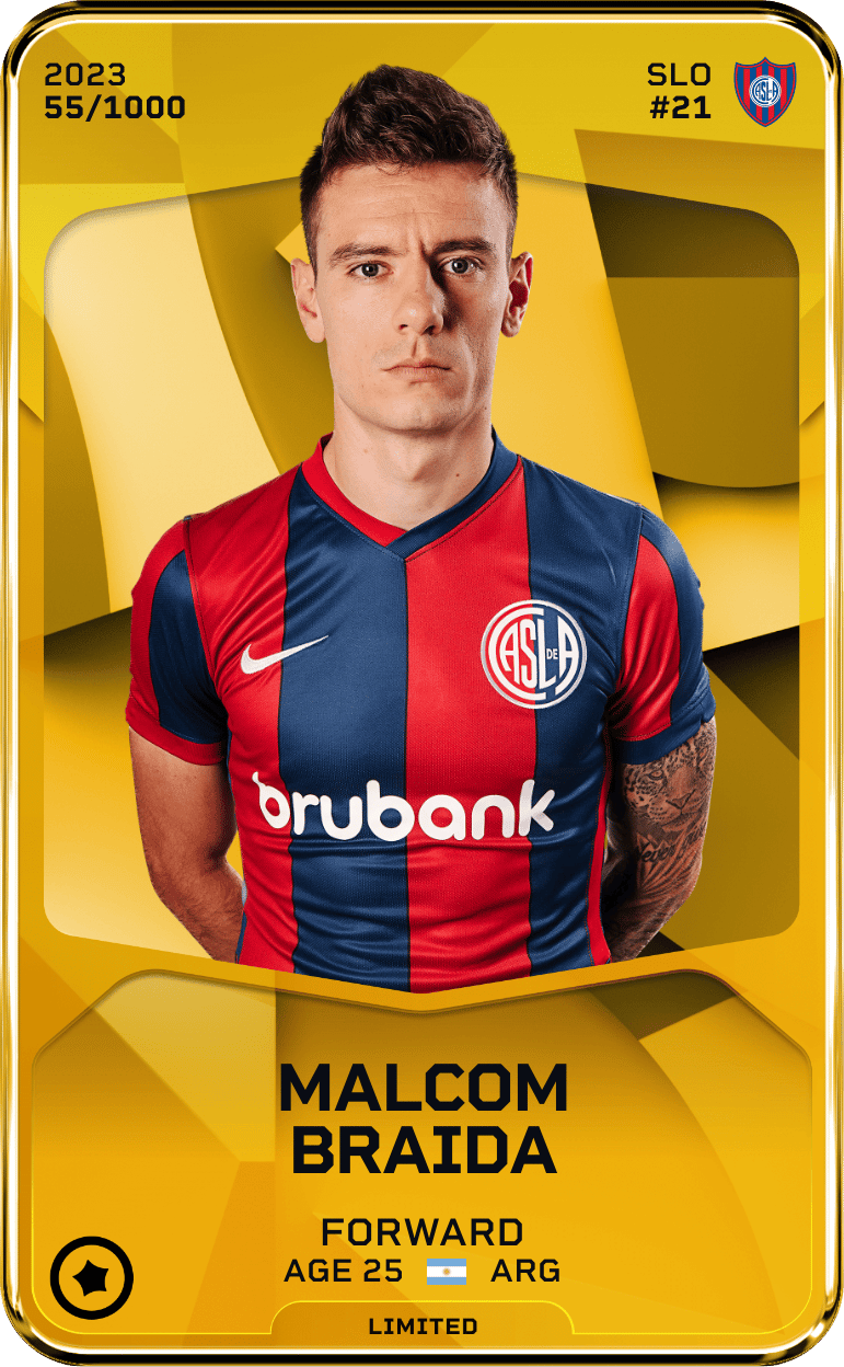 Malcom Braida 2023-24 • Limited 55/1000
