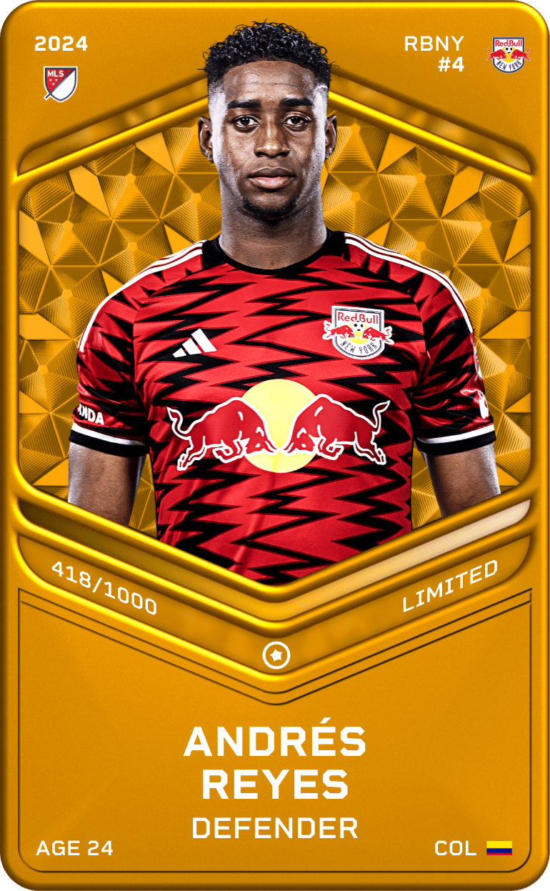 Andrés Reyes 2024-25 • Limited 418/1000