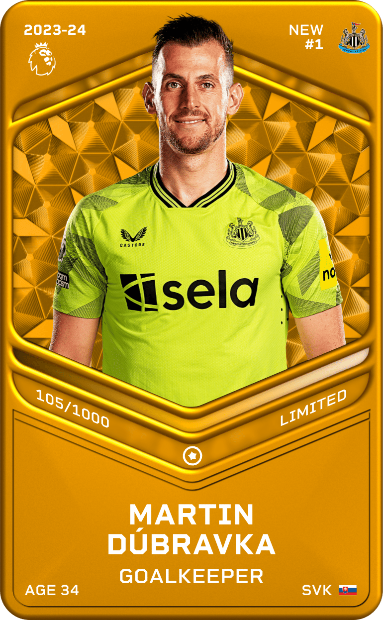 Martin Dúbravka 2023-24 • Limited 105/1000
