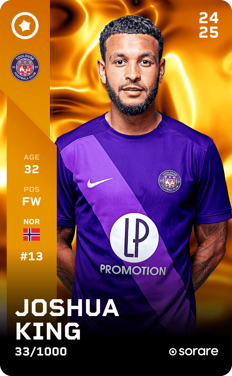 Joshua King 2024-25 • Limited 33/1000