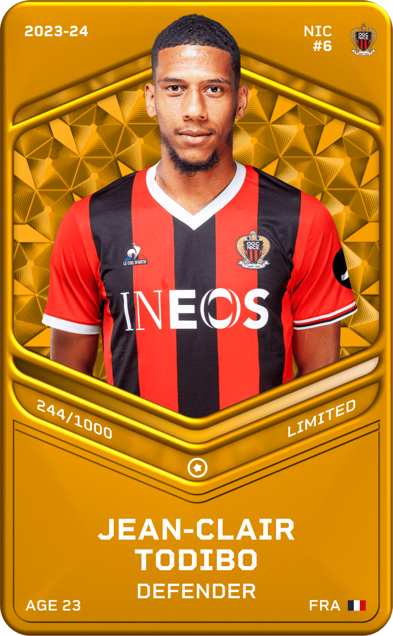 Jean-Clair Todibo 2023-24 • Limited 244/1000