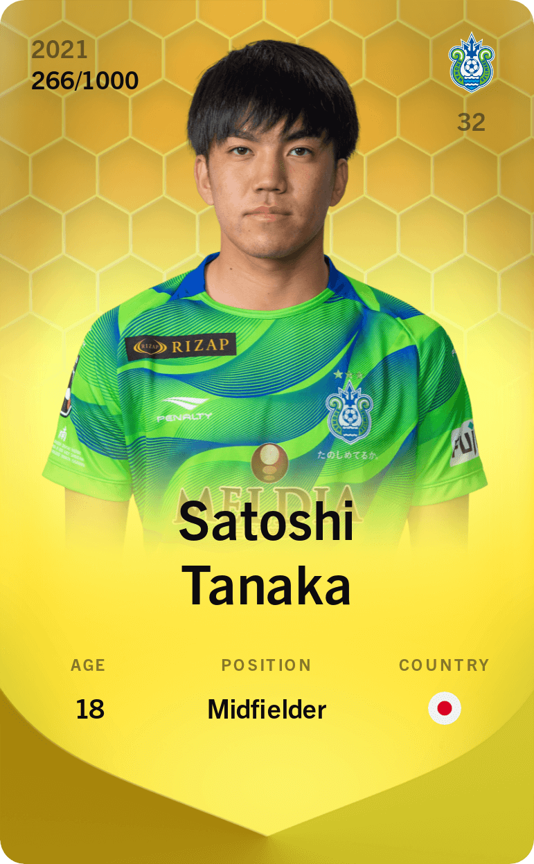 Satoshi Tanaka 2021-22 • Limited 266/1000