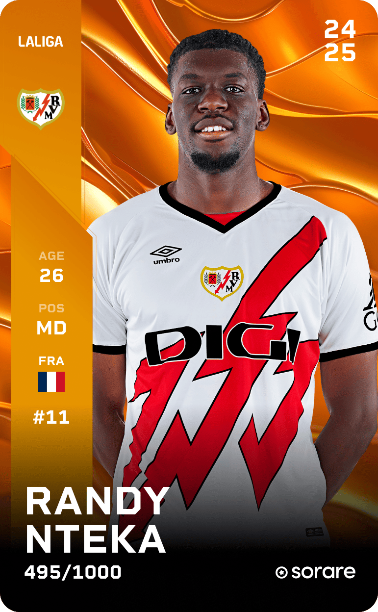 Randy Nteka 2024-25 • Limited 495/1000