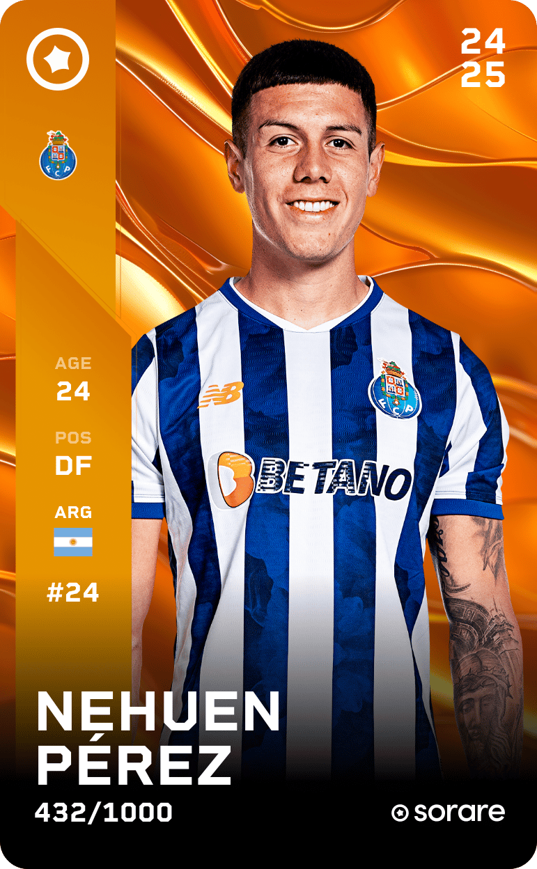 Nehuen Pérez 2024-25 • Limited 432/1000
