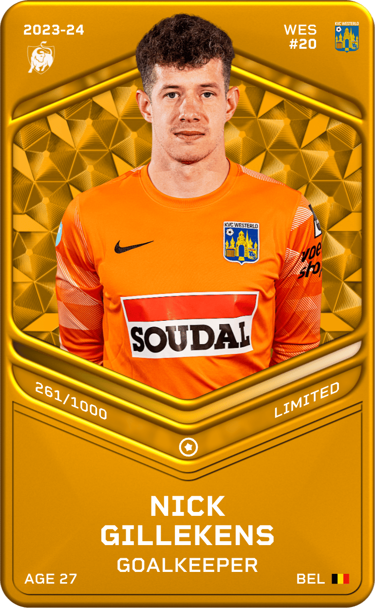 Nick Gillekens 2023-24 • Limited 261/1000