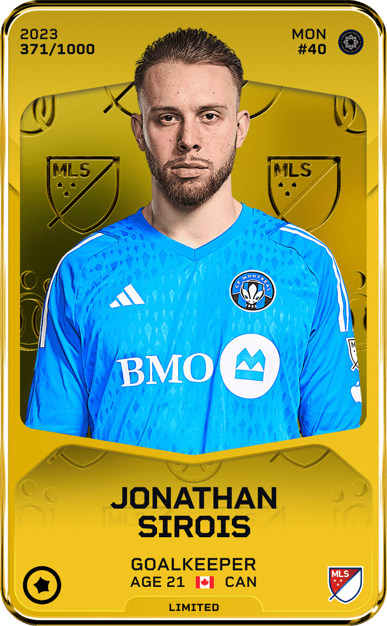 Jonathan Sirois 2023-24 • Limited 371/1000
