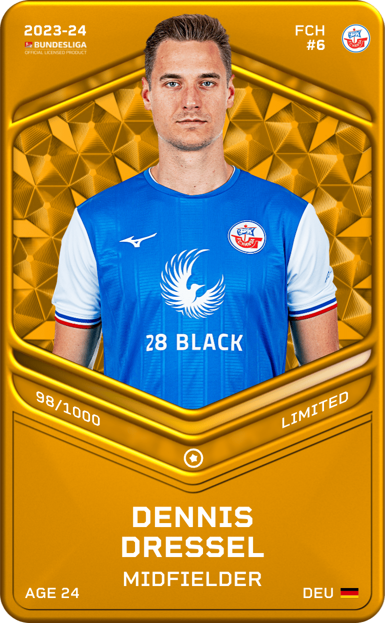 Dennis Dressel 2023-24 • Limited 98/1000