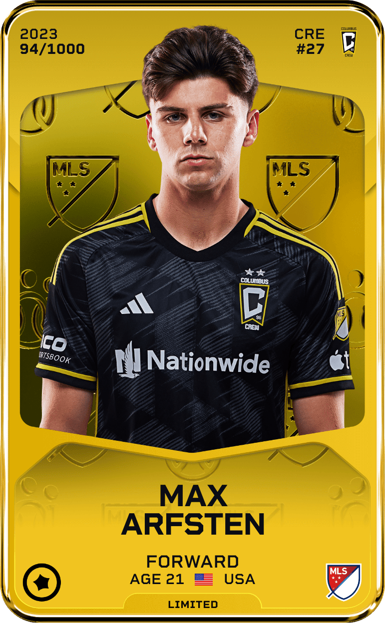 Max Arfsten 2023-24 • Limited 94/1000