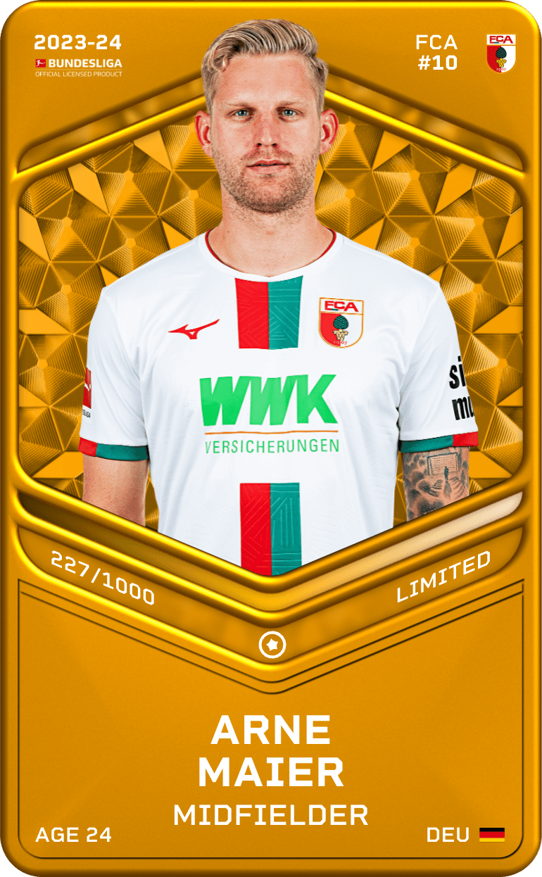Arne Maier 2023-24 • Limited 227/1000
