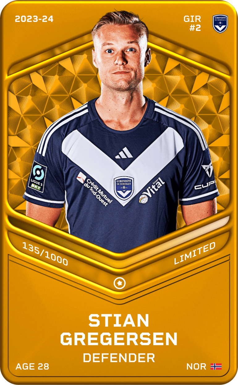 Stian Gregersen 2023-24 • Limited 135/1000